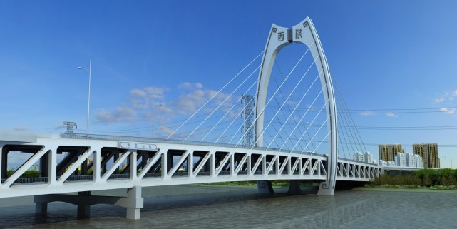 西洪大桥建设进入航道内施工姚江航道将有3次临时转换