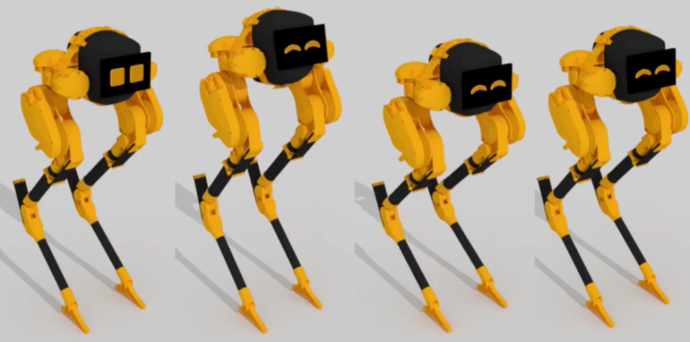 24岁浙大毕业生研发两足机器人已学会蹲伏走路和载重走路应用于最后一