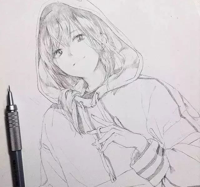 动漫人物素描|分享_腾讯新闻