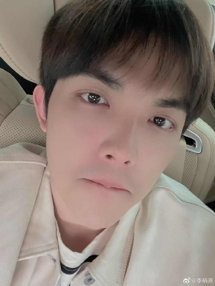 李柄熹某些角度的自拍照,有点像《那些年我们一起追