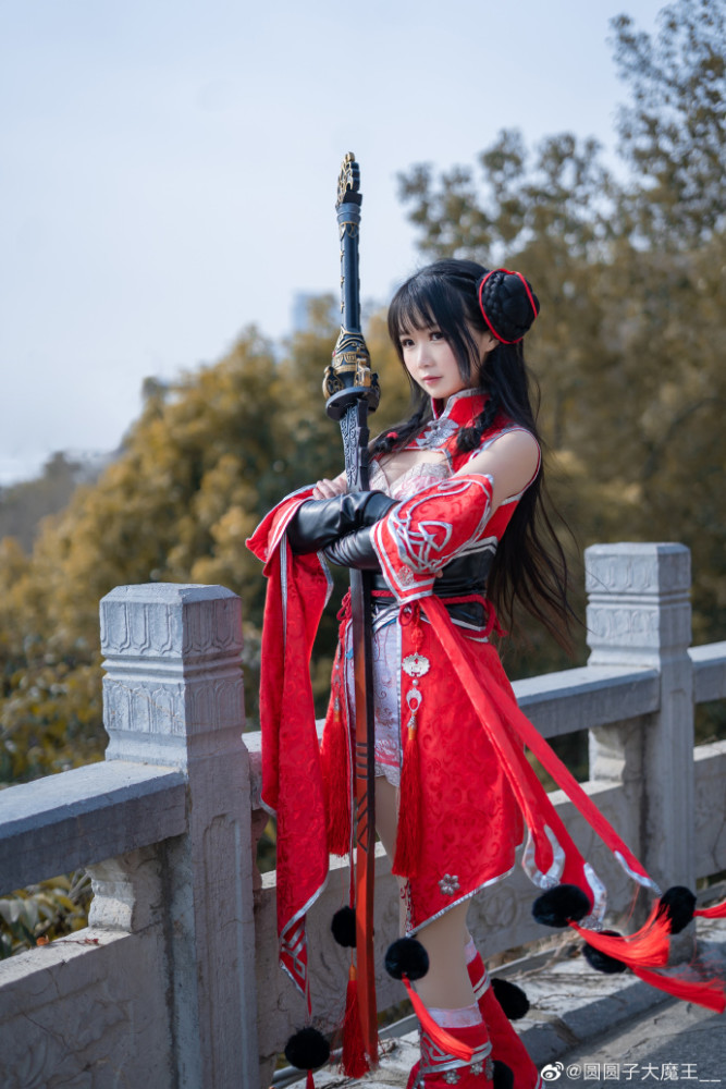 神刀斩风云天涯明月刀手游cos