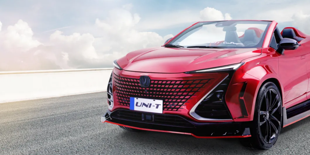 长安敞篷suv官方渲染图黑标双门四座若配20t不愁卖