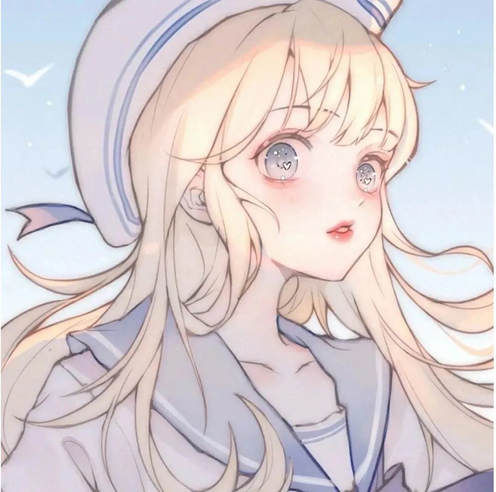 可爱霸气动漫女生头像:万千人,唯你让我一眼就沦陷 - 女生简约动漫头