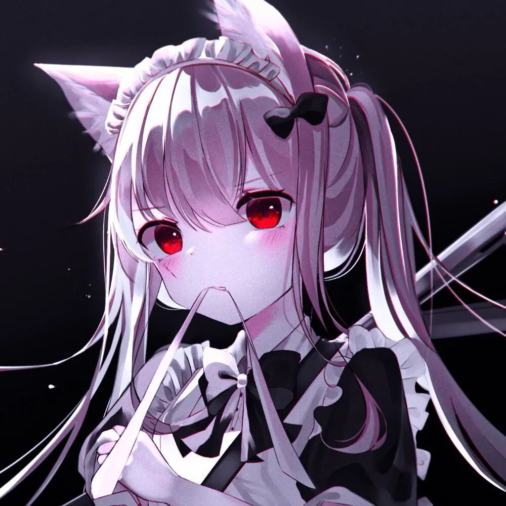 可爱霸气动漫女生头像:万千人,唯你让我一眼就沦陷 - 女生简约动漫