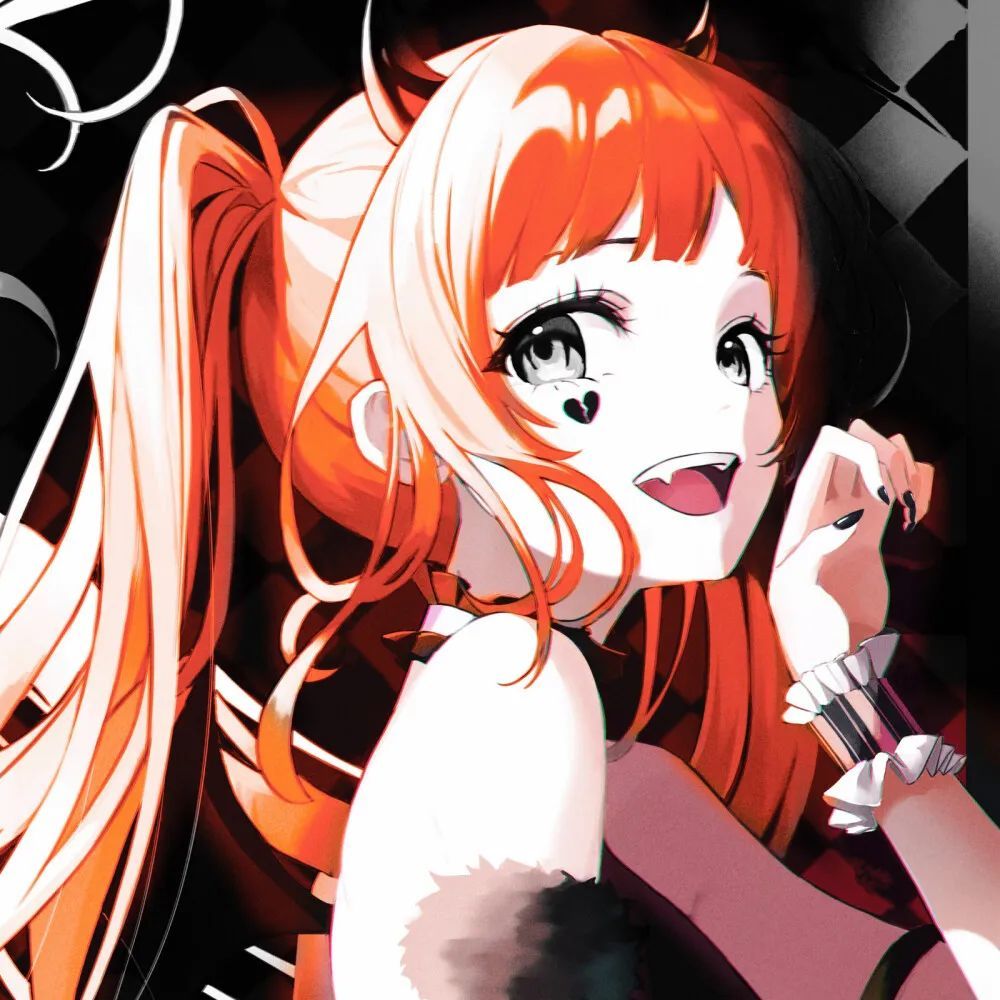 可爱霸气动漫女生头像:万千人,唯你让我一眼就沦陷 - 女生简约动漫