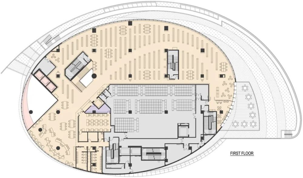 大型公共建筑设计香港元朗公共图书馆暨体育馆案例