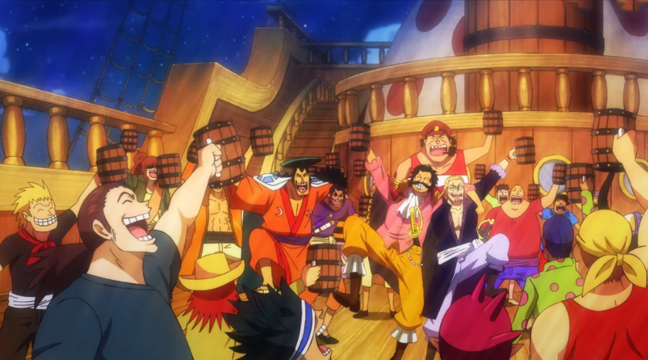 海贼王969集罗杰海贼团解散后罗杰跑去做了两件事