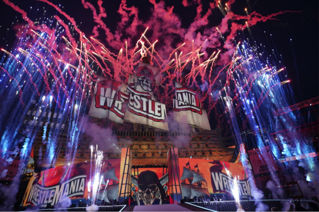 wwe第37届摔跤狂热大赛落幕两日狂欢吸引51350人现场观赛