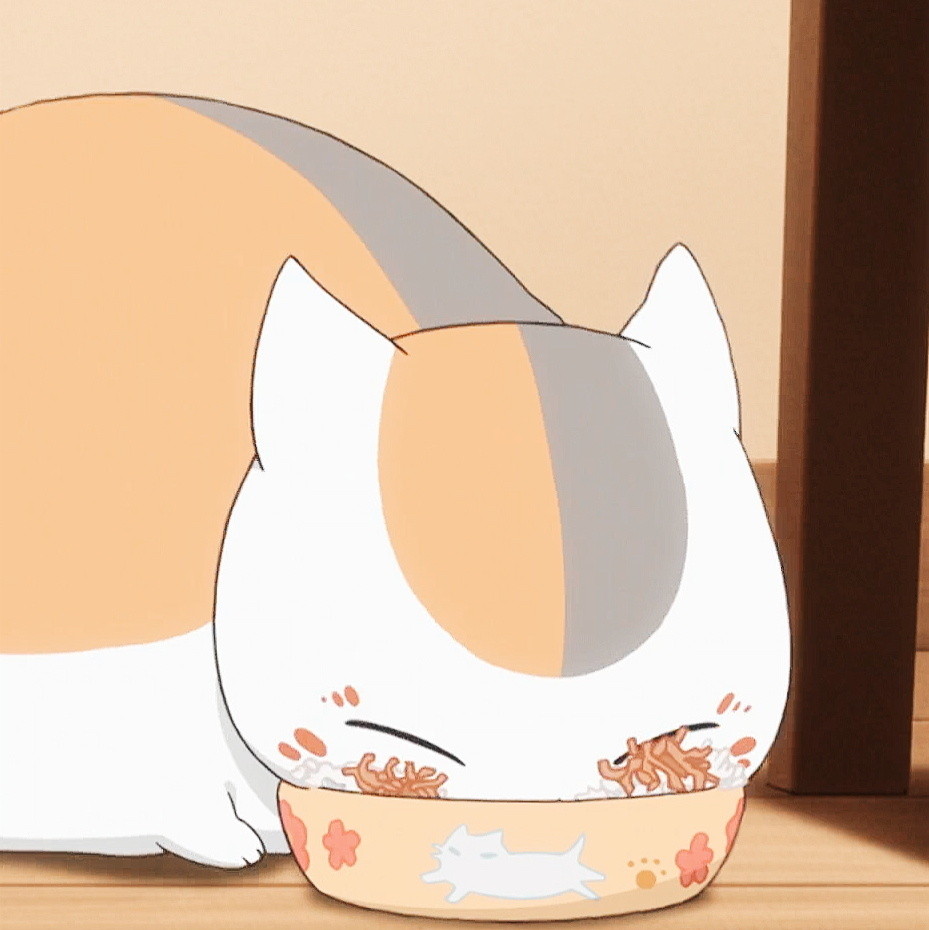 夏目友人帐丨一组猫咪老师头像