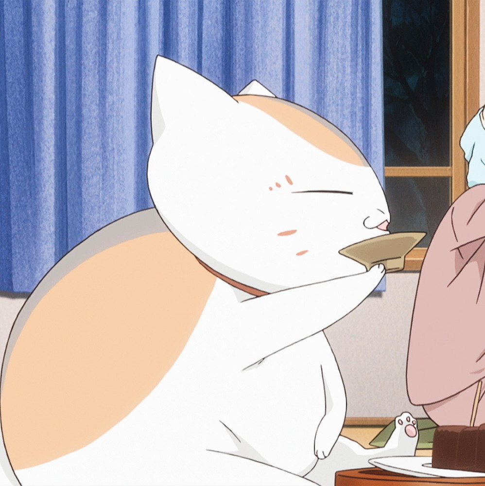 夏目友人帐丨一组猫咪老师头像
