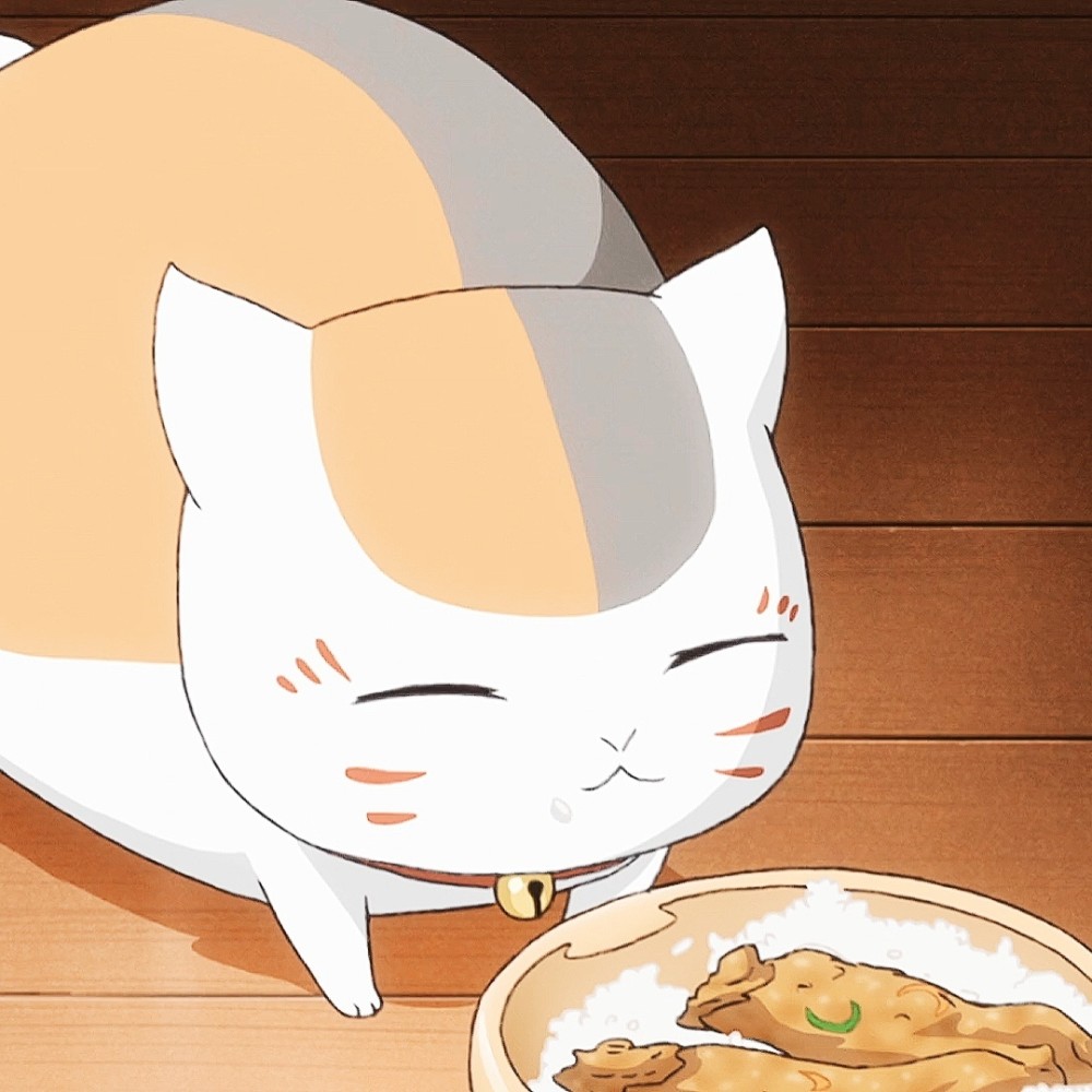 夏目友人帐丨一组猫咪老师头像