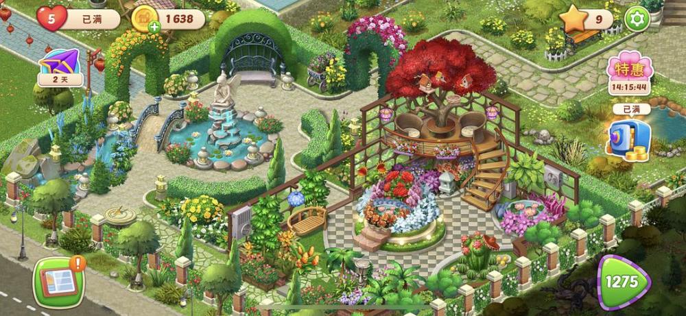 休闲游戏梦幻家园打造最美庄园合成大西瓜轻松合成欢乐碰碰船痛快碰撞