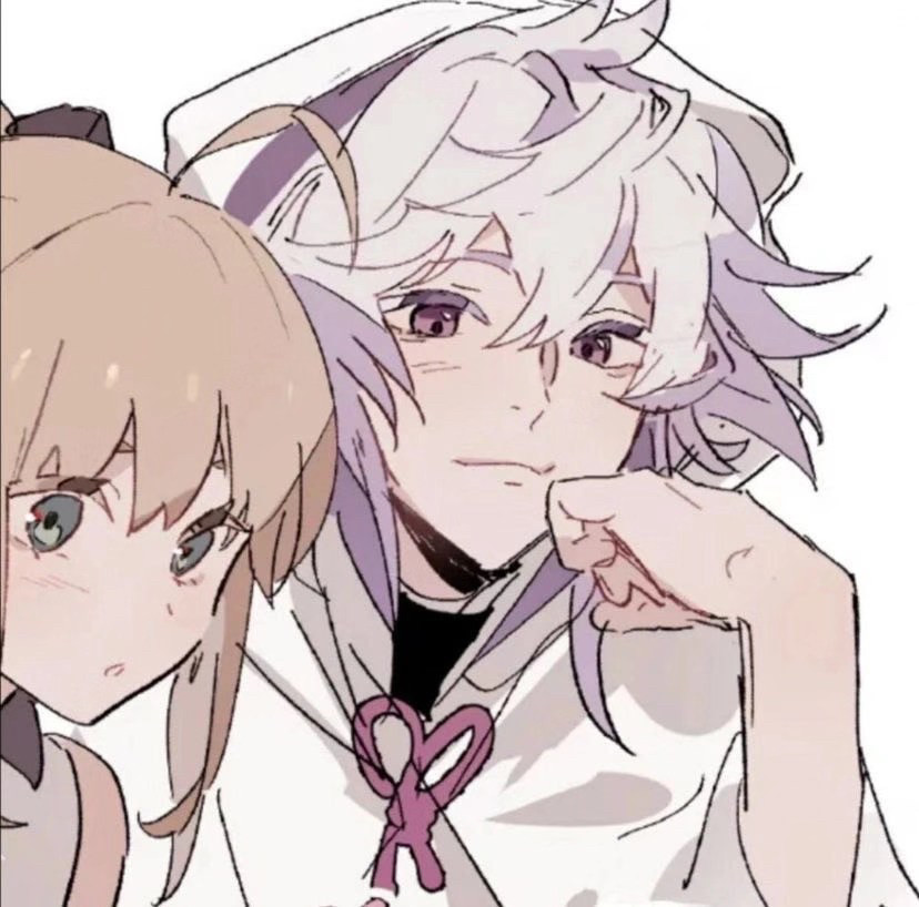 动漫软妹情侣头像要对左耳说甜言蜜语