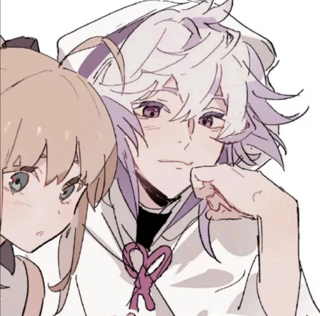 动漫软妹情侣头像要对左耳说甜言蜜语