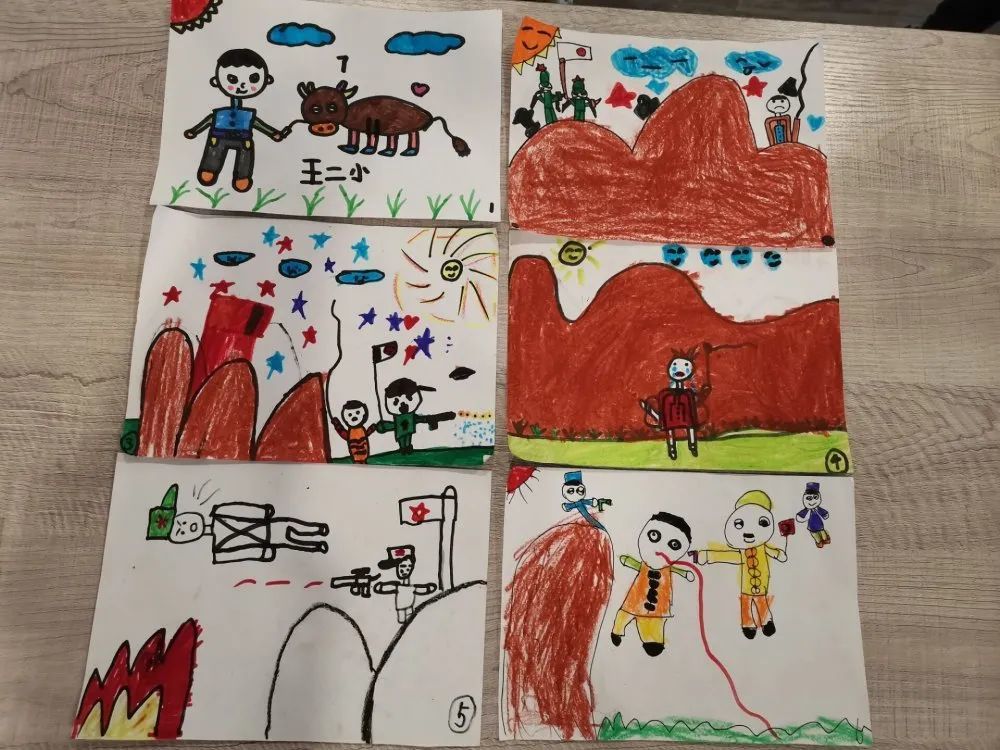 海安二幼红色引领我们心中的英雄王二小