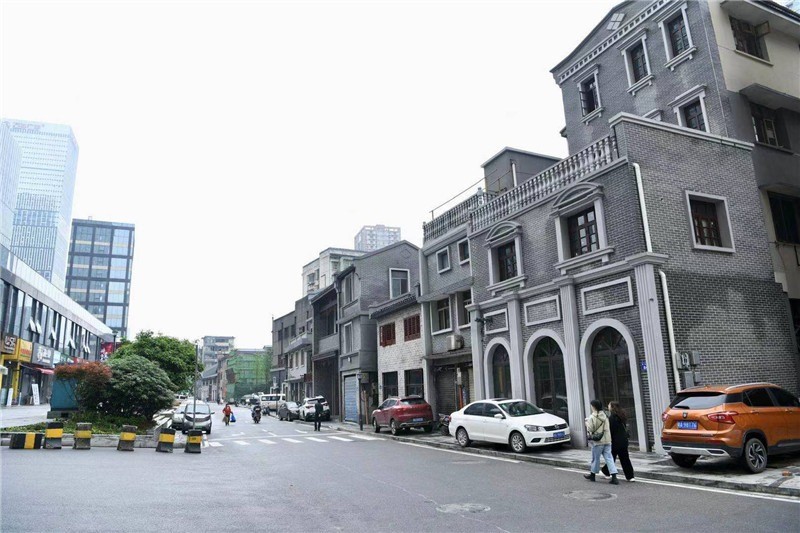 改造后的西长街又见老长沙烟火气