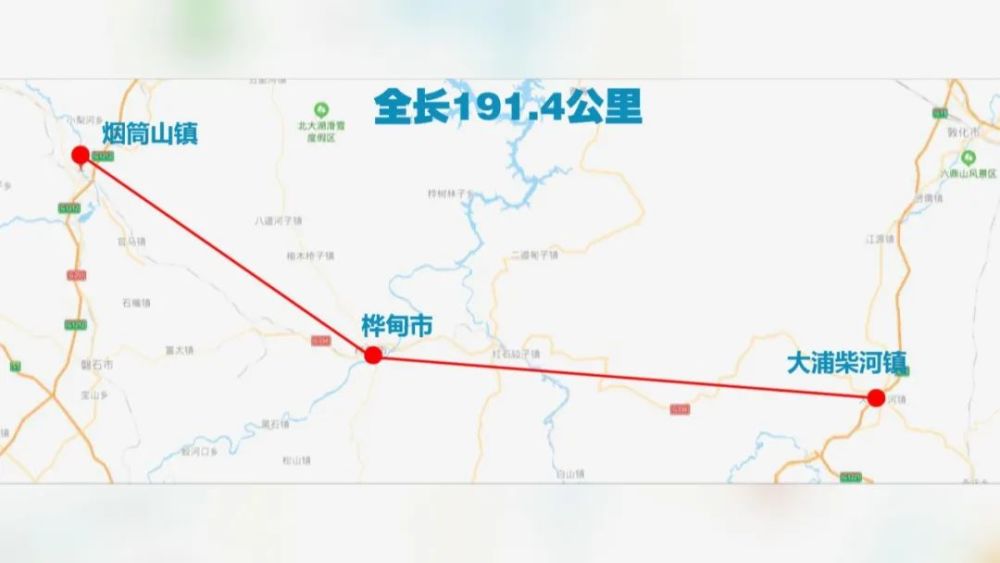 大浦高速路线图图片