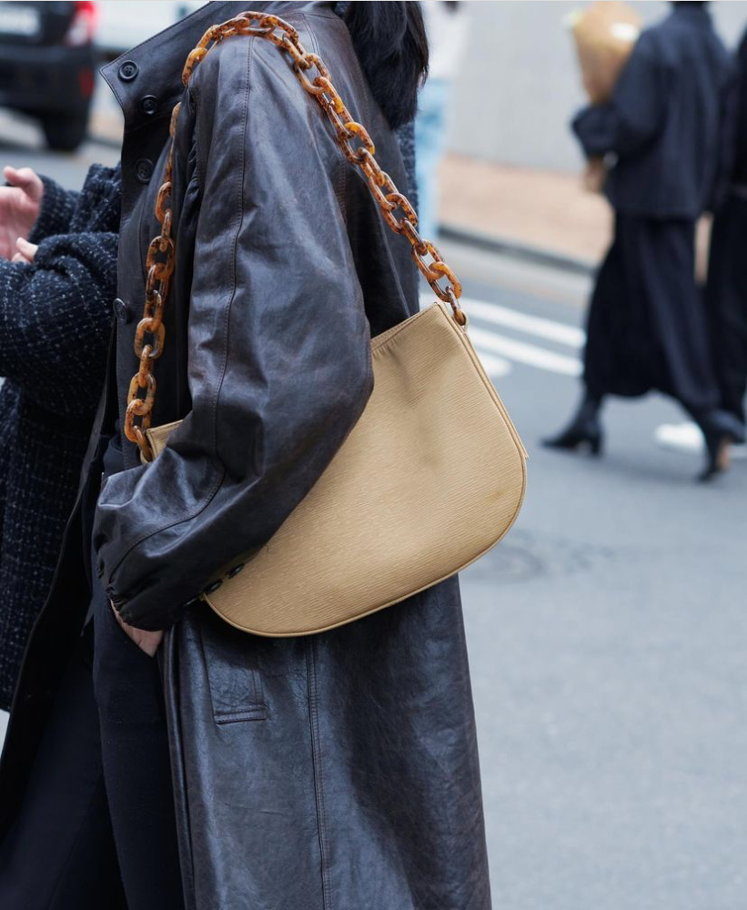 韩式街拍中的这些背包很好看,要保持流行也拥有个性,点亮通勤风_腾讯