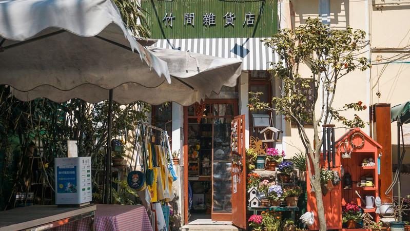 撑起整条街的文艺范实拍大学路特色小店