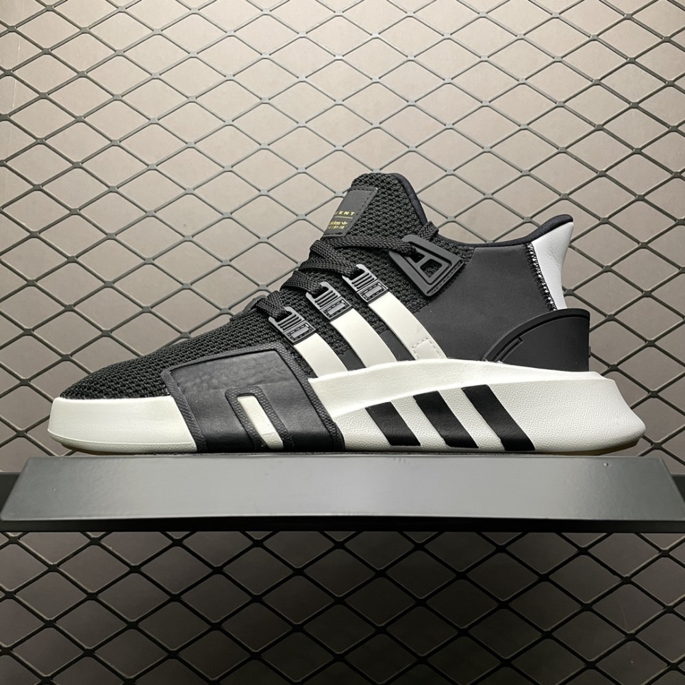 adidas eqt bask adv 鹿晗同款透气针织网面休闲运动鞋
