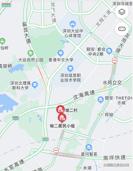 龙岗园山街道保安社区坳二村城市更新