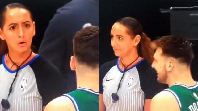 东契奇狂撩,魔兽都没忍住|阿什利-莫伊尔-格莱茜|nba|东契奇|霍华德