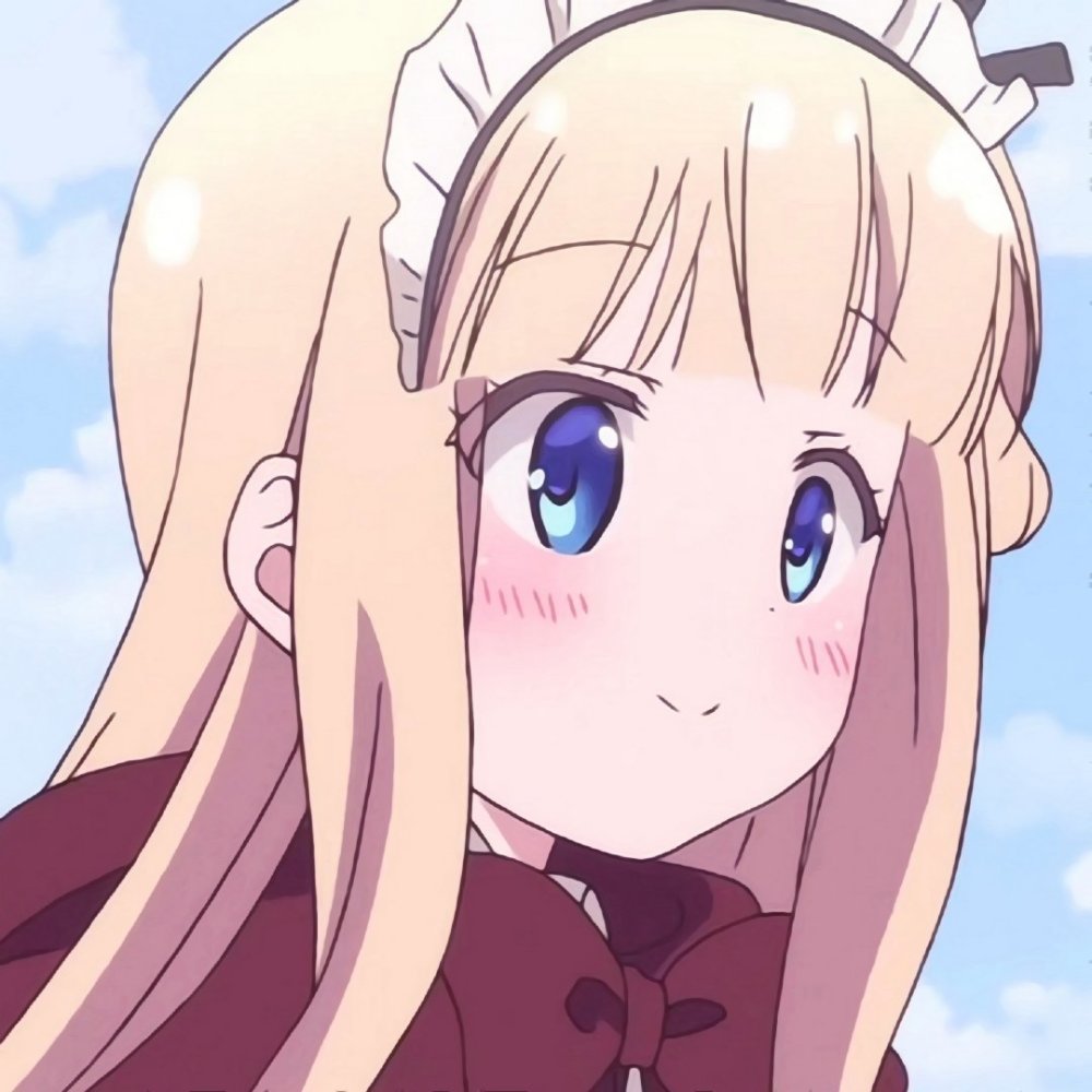 "萌妹也会心动的可爱女生头像"