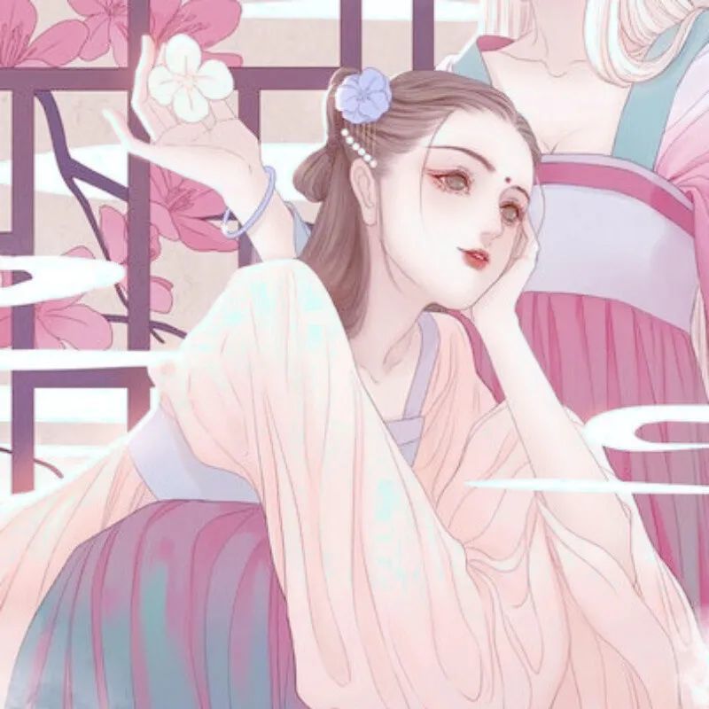 两人古风闺蜜头像何来人间一惊鸿只是世间一俗人