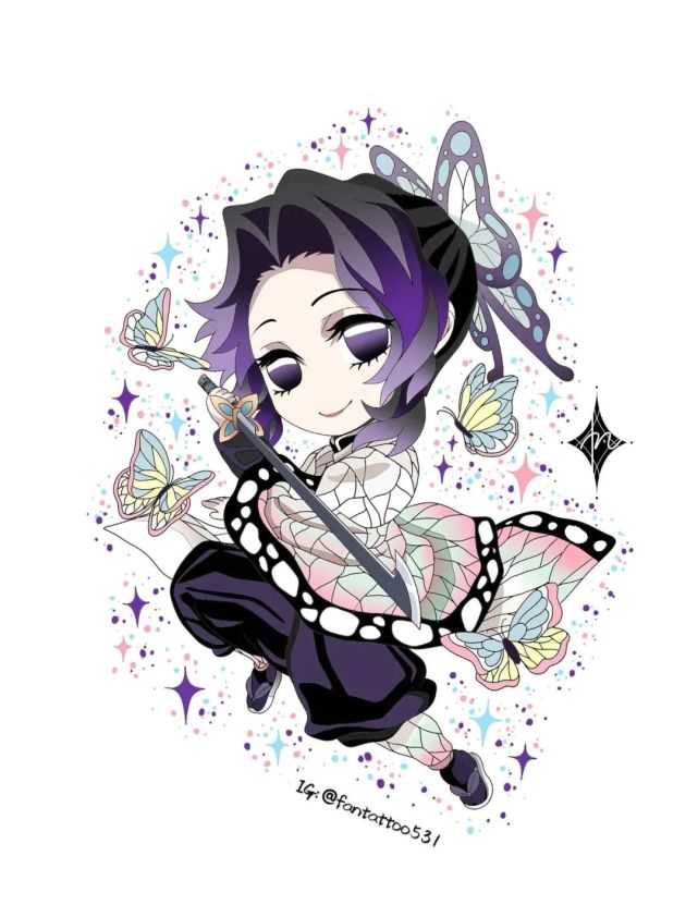 鬼灭之刃九柱立绘分享