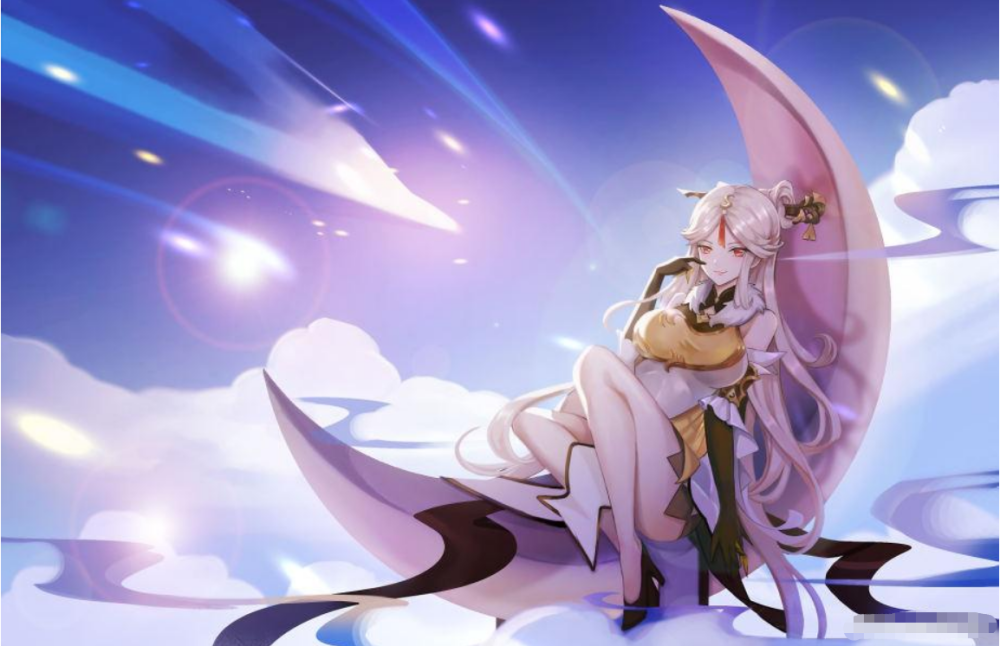 原神凝光最新操作重击搭配登龙剑搏出一个新未来