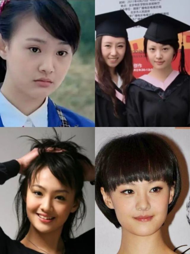 女明星的变脸史张雨绮早期像邻家妹妹鞠婧祎金晨判若两人