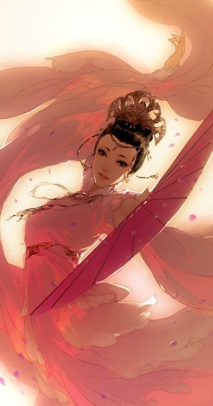 古风 美女 跳舞图
