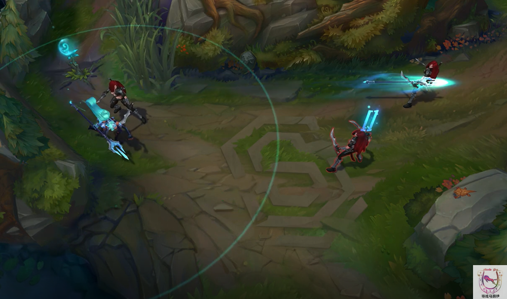 dwg冠军皮肤豹女细节一览:玩水的大猫?