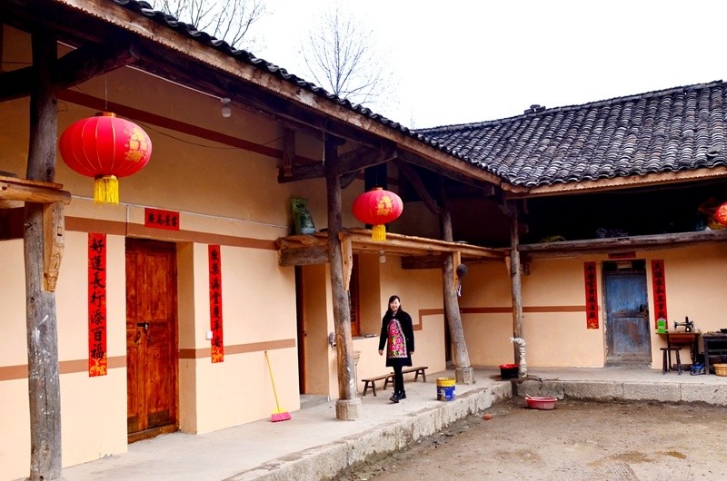 春天里的陕西走进汉中宁强县春到火石子