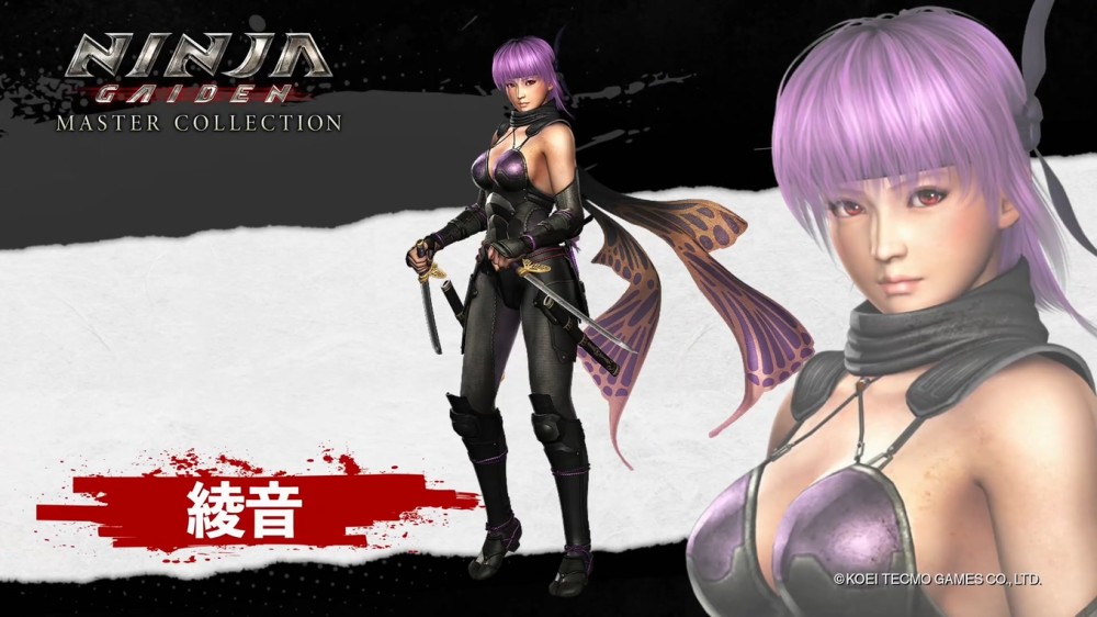 忍者龙剑传大师合集角色展示视频公开展示更多实机片段