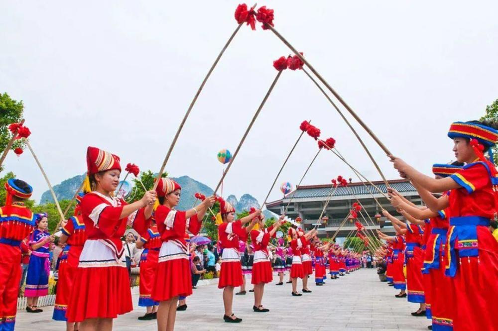 三月三相约广西三月三浓情欢歌唱小康