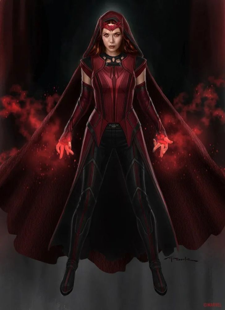 复仇者联盟红衣女巫图片