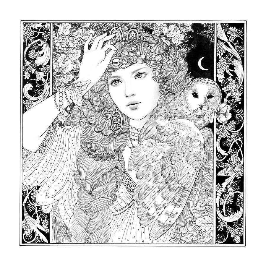 装饰画暗夜精灵