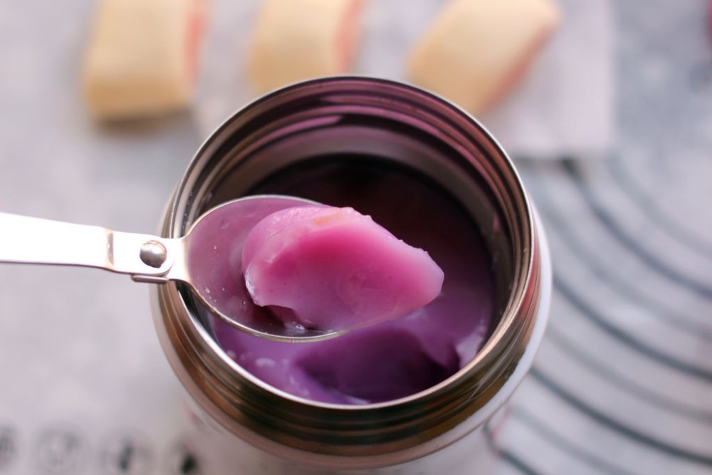 5分钟学会紫薯布丁细腻爽滑又美味无添加的更健康