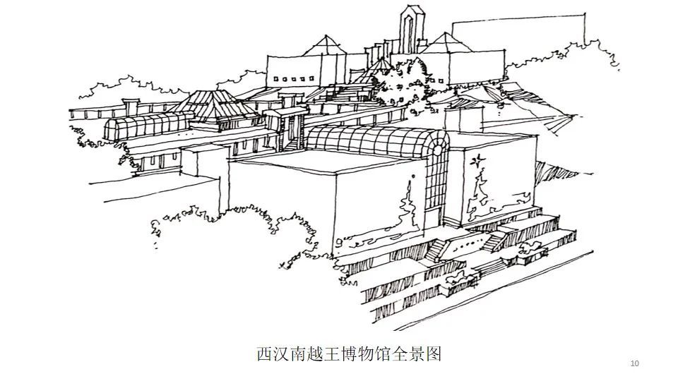 西汉南越王博物馆的建筑是由著名建筑大师莫伯治先生规划,设计而成的.