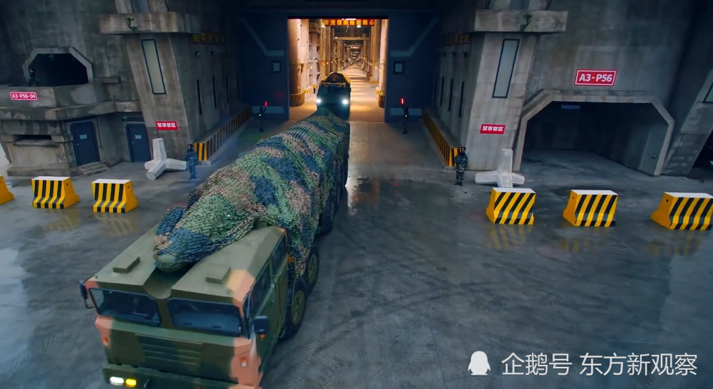 火箭军新导弹亮相电视剧号手就位中的东风49东风185bc