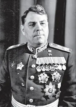 华西列夫斯基元帅当秘书将切尔尼亚霍夫斯基的死讯报告斯大林时,钢叔