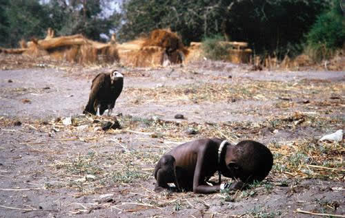 南非摄影师卡特:用生命拍下苏丹的饥饿小女孩,最后活下来了吗?_腾讯新