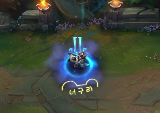 dwg冠军皮肤特效及签名曝光牛宝小浣熊凯南太可爱了