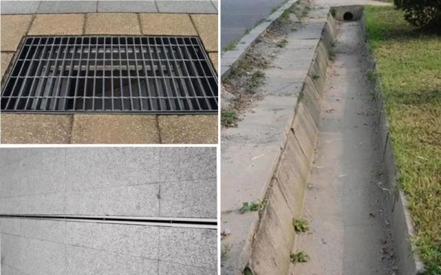 室外场地排水知识点式雨水口排水系统和线性排水沟排水系统