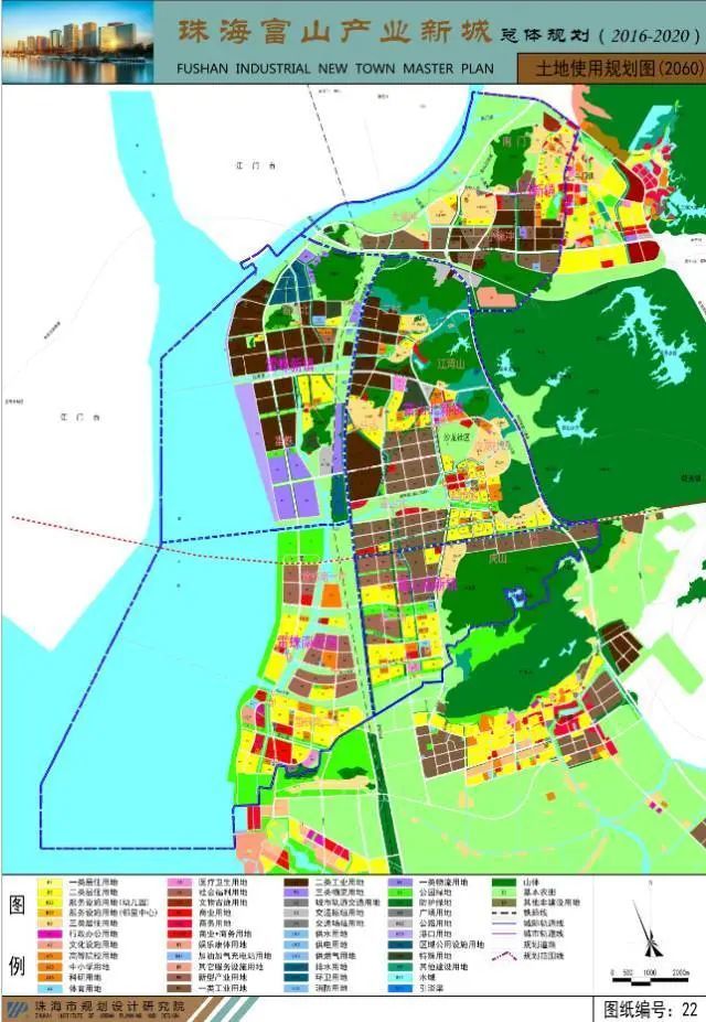 富山工業園總體規劃批後公示片區規劃100多萬㎡居住地,占城市規劃建設