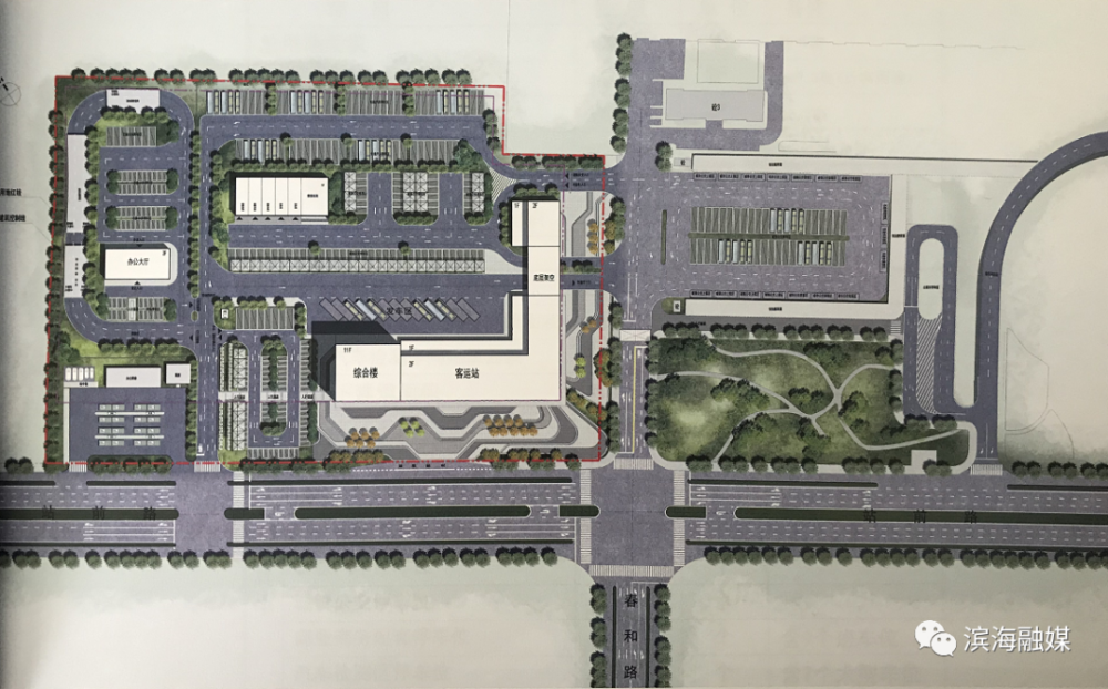 頭條高大上濱海縣汽車客運站將搬遷到這裡