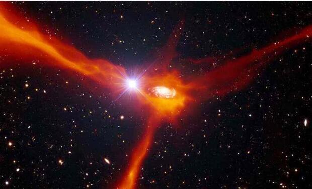 每秒288万公里光速的96倍类星体的超光速现象应该如何解释