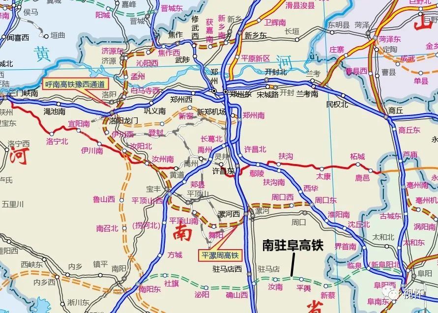 未来5年河南将推进大批铁路项目争取开工这2条高铁