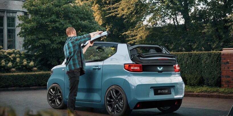 五菱宏光mini敞篷版,车友:5万左右考虑买一个!